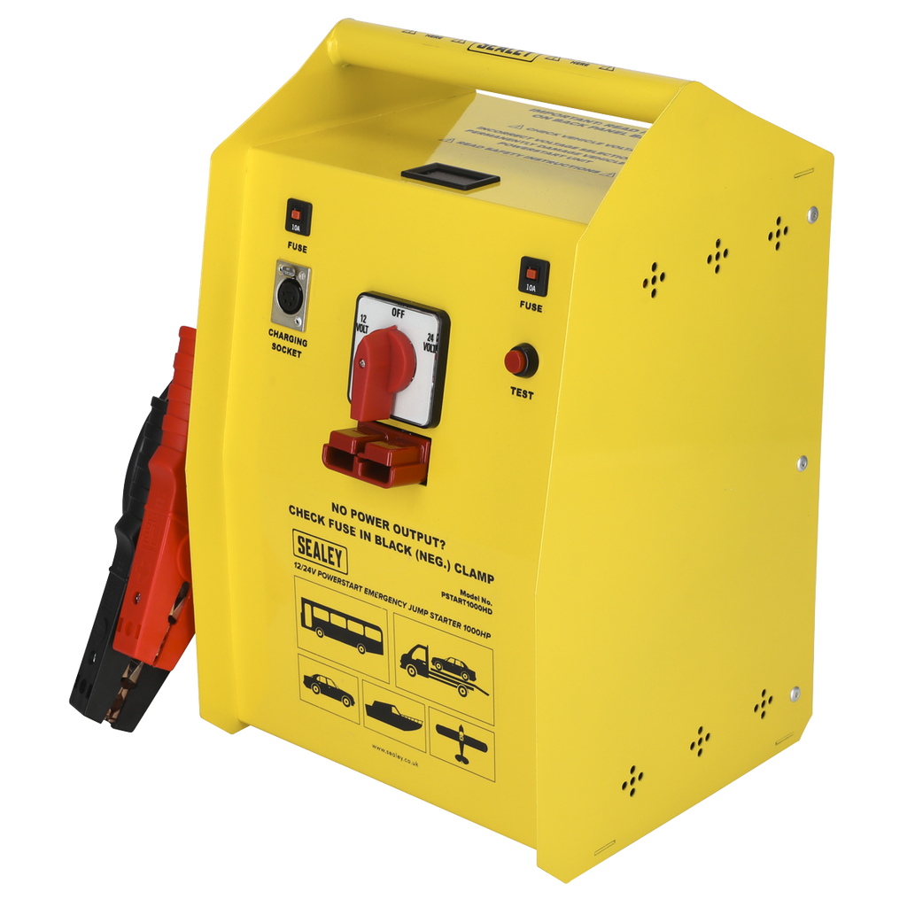 12/24V Emergency Heavy-Duty Jump Starter 1000hp Start PSTART1000HD