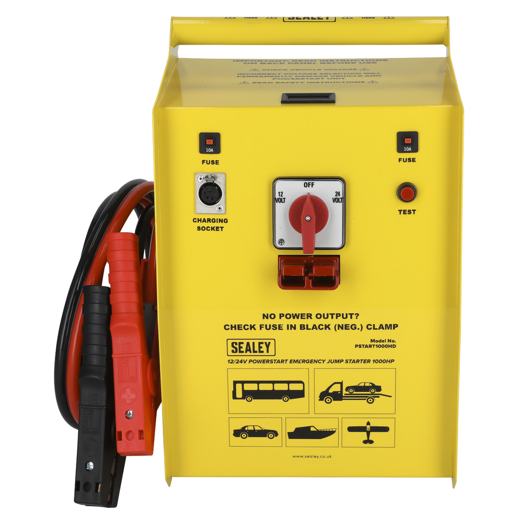 12/24V Emergency Heavy-Duty Jump Starter 1000hp Start PSTART1000HD