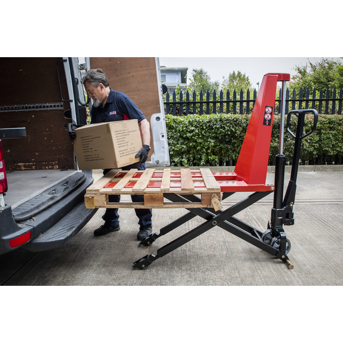 High Lift Pallet Truck 1170 x 540mm 1000kg Capacity PT1170H