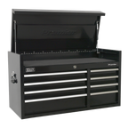 Heavy-Duty Extra-Wide Topchest 8 Drawer 1040mm - Black PTB104008