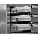 Heavy-Duty Extra-Wide Rollcab 11 Drawer 1055mm - Stainless Steel PTB105511SS