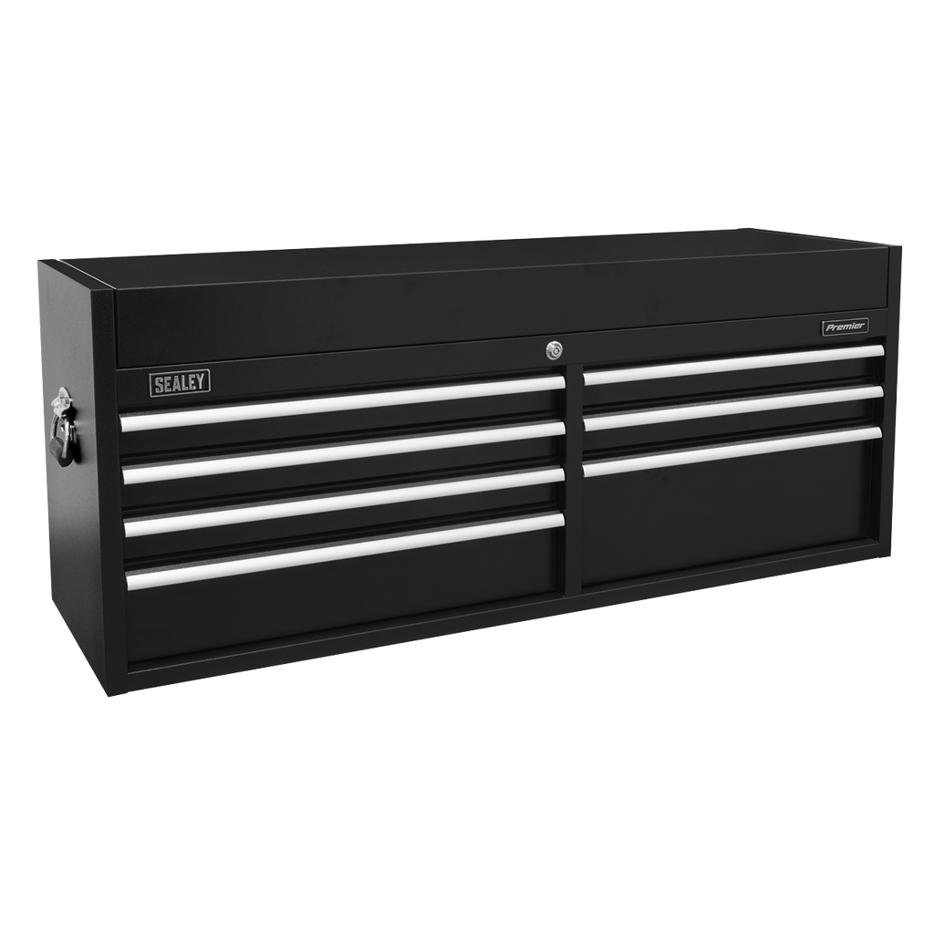 Heavy-Duty Extra-Wide Topchest 7 Drawer 1415mm - Black PTB141507