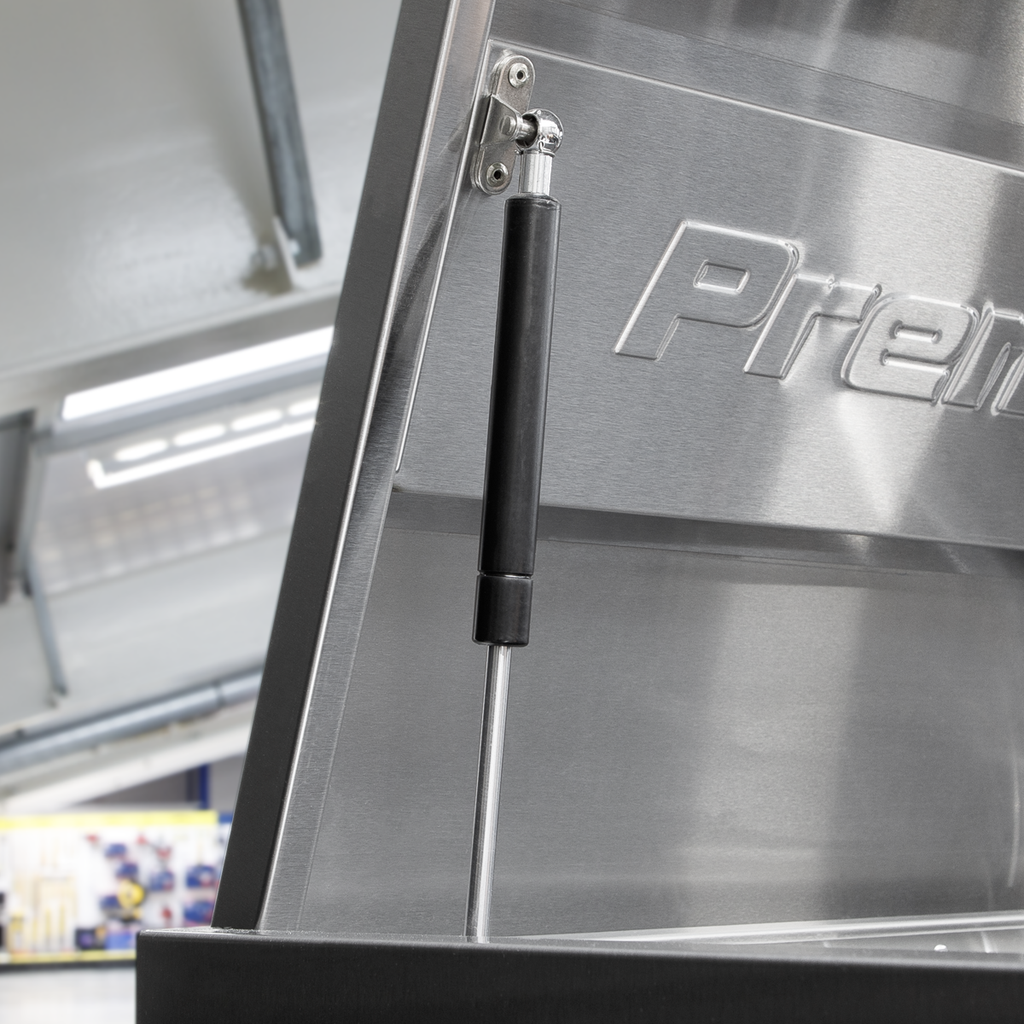 Heavy-Duty Topchest 4 Drawer 675mm - Stainless Steel PTB66004SS