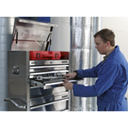 Heavy-Duty Topchest 4 Drawer 675mm - Stainless Steel PTB66004SS