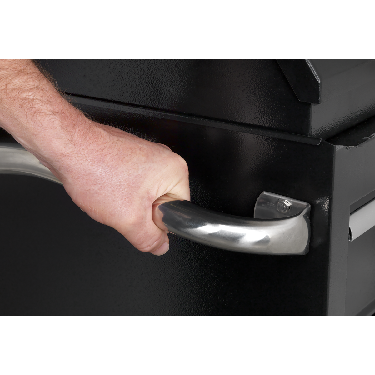 Heavy-Duty Rollcab 6 Drawer 675mm - Black PTB67506