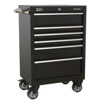 Heavy-Duty Rollcab 6 Drawer 675mm - Black PTB67506