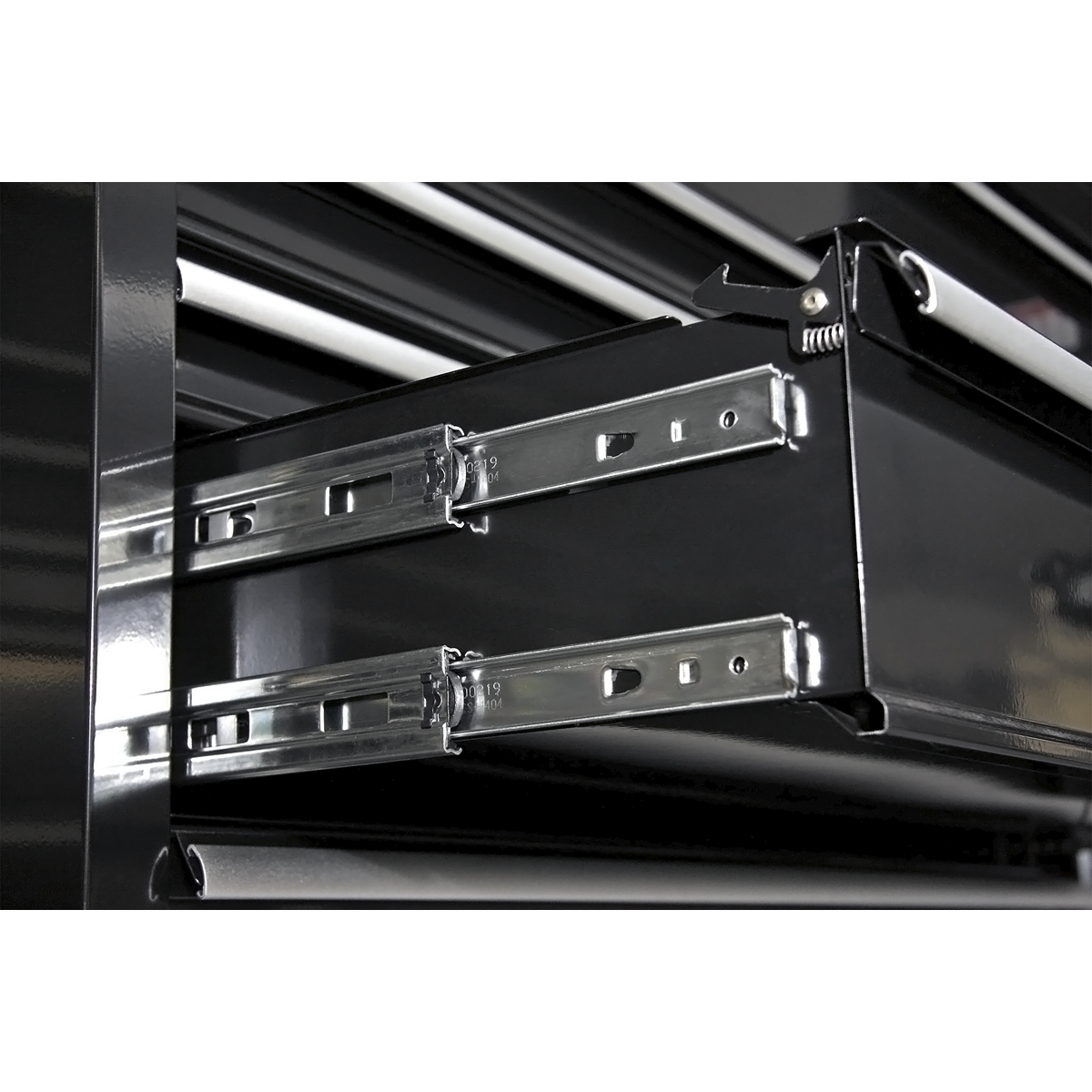 Heavy-Duty Rollcab 930mm 6 Drawer - Black PTB93006