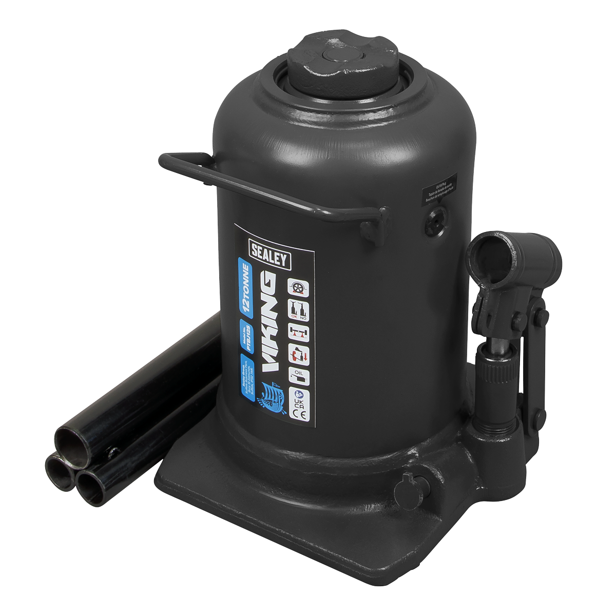 Telescopic Bottle Jack 12 Tonne PTBJ12S