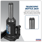 Telescopic Bottle Jack 5 Tonne PTBJ5S