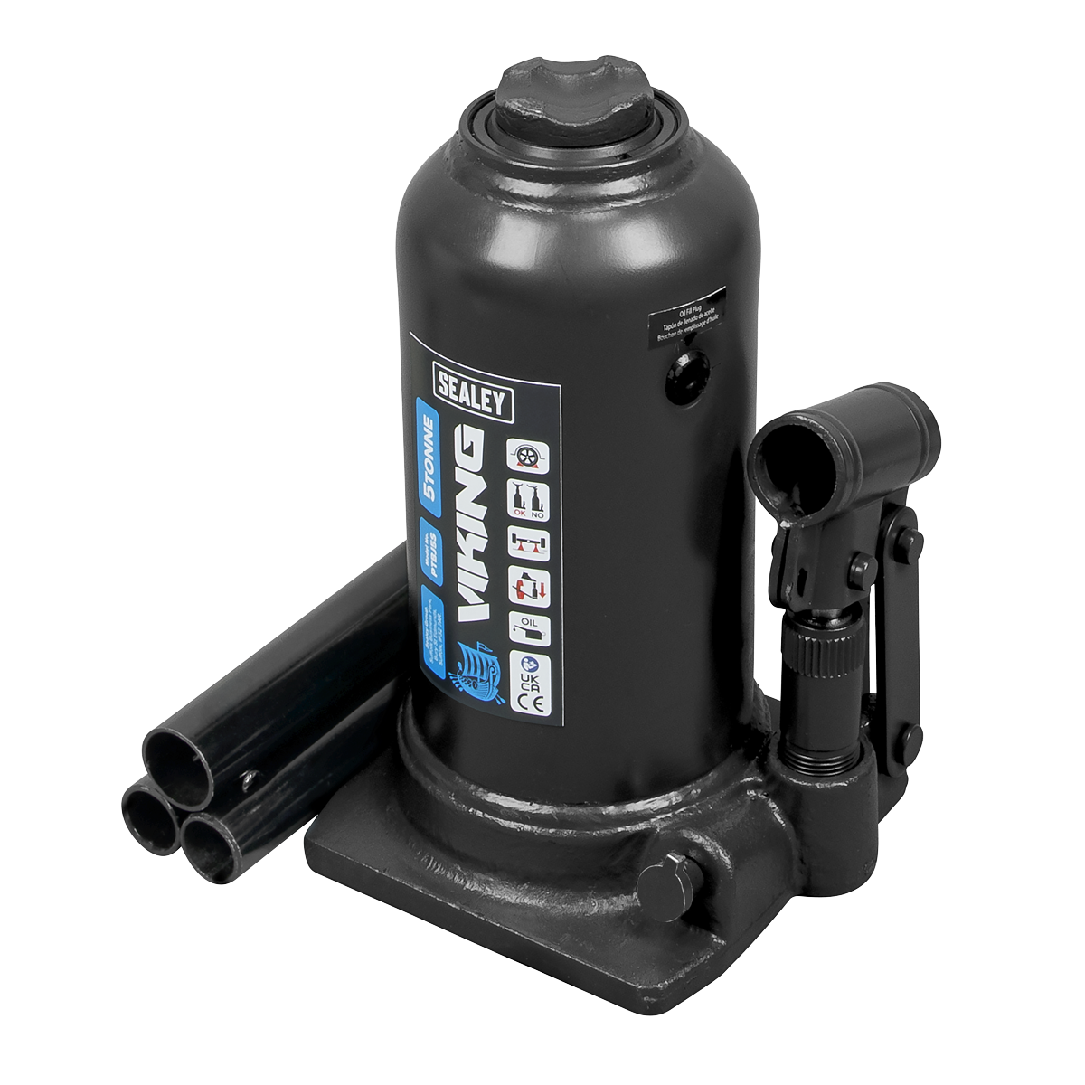 Telescopic Bottle Jack 5 Tonne PTBJ5S