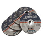 115 x 6mm Grinding Disc 22mm Bore - Pack of 5 PTC/115G5