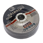 115 x 6mm Grinding Disc 22mm Bore - Pack of 5 PTC/115G5