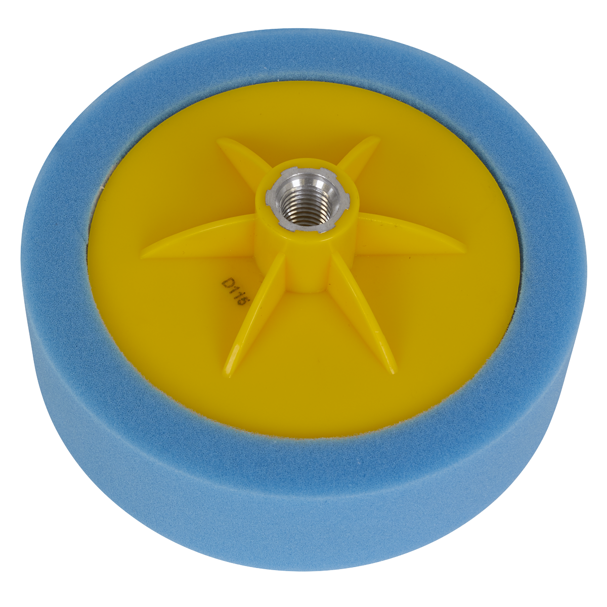 150 x 50mm Buffing & Polishing Foam Head M14 x 2mm - Blue/Medium PTC/CH/M14-B