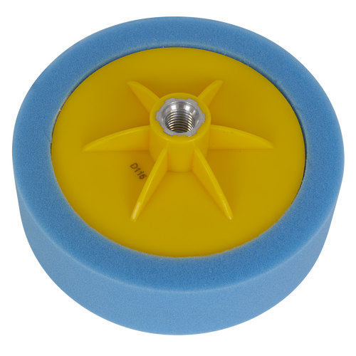150 x 50mm Buffing & Polishing Foam Head M14 x 2mm - Blue/Medium PTC/CH/M14-B