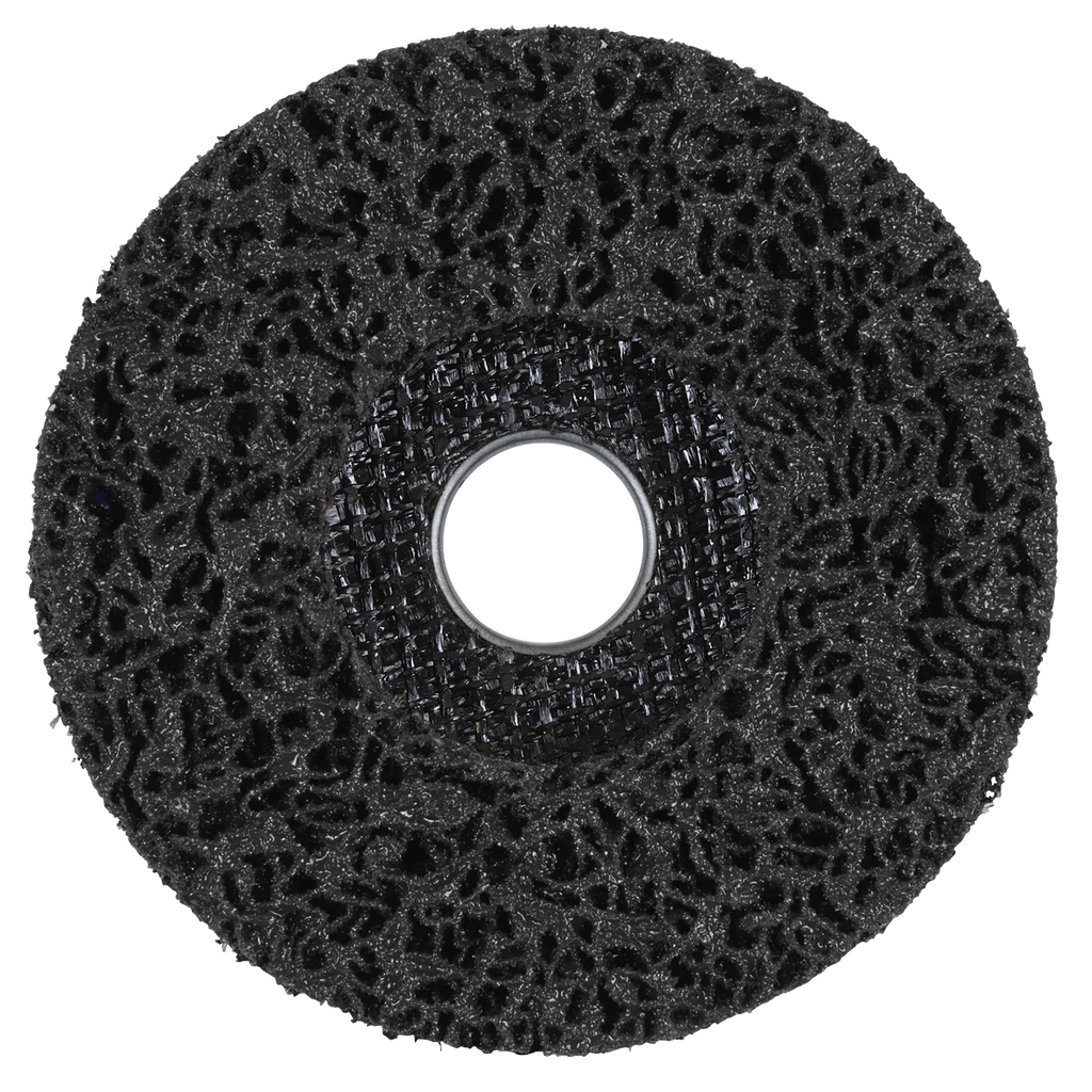 115 x 13mm Black Polycarbide Abrasive Strip Disc 22mm Bore - Display Box of 10 PTC/CW115DB
