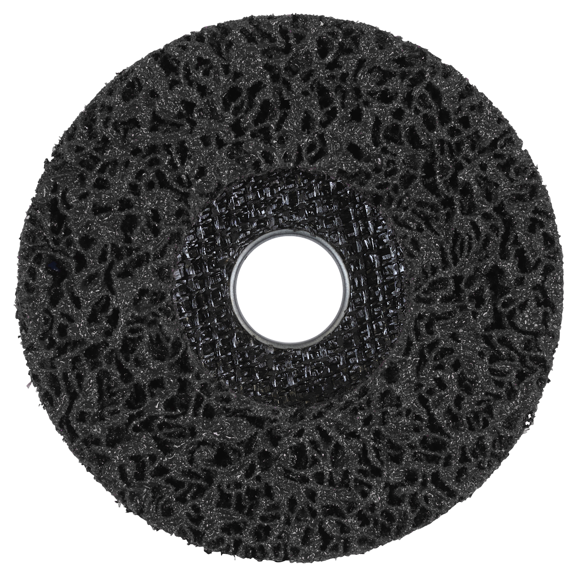 115 x 13mm Black Polycarbide Abrasive Strip Disc 22mm Bore - Display Box of 10 PTC/CW115DB