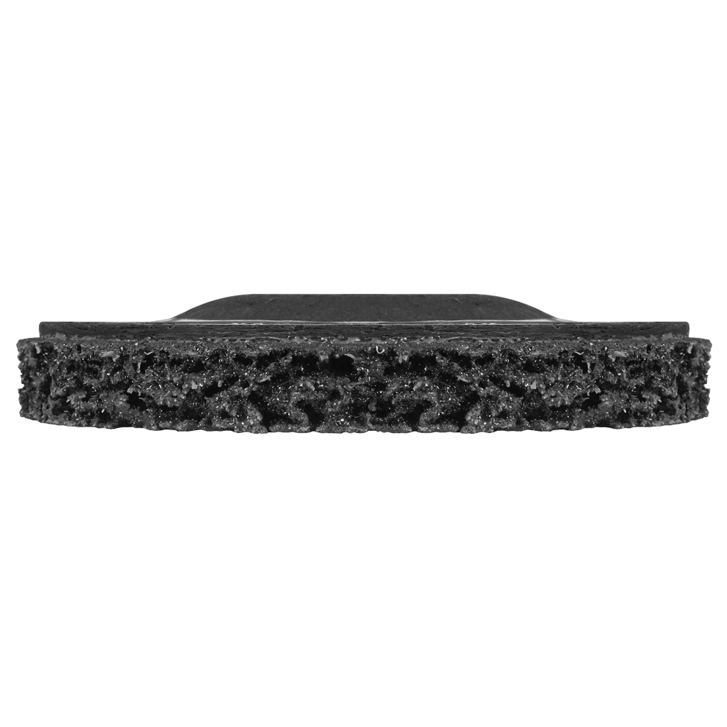 115 x 13mm Black Polycarbide Abrasive Strip Disc 22mm Bore - Display Box of 10 PTC/CW115DB