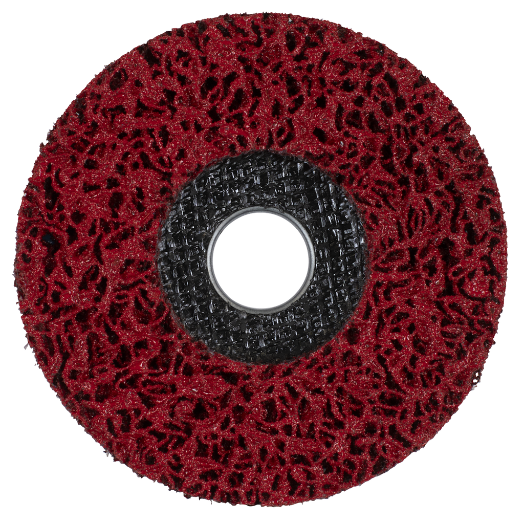 115 x 13mm Polycarbide Abrasive Strip Disc 22mm Bore - Red PTC/CW115R