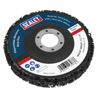 115 x 13mm Polycarbide Abrasive Strip Disc 22mm Bore - Black PTC/CW115