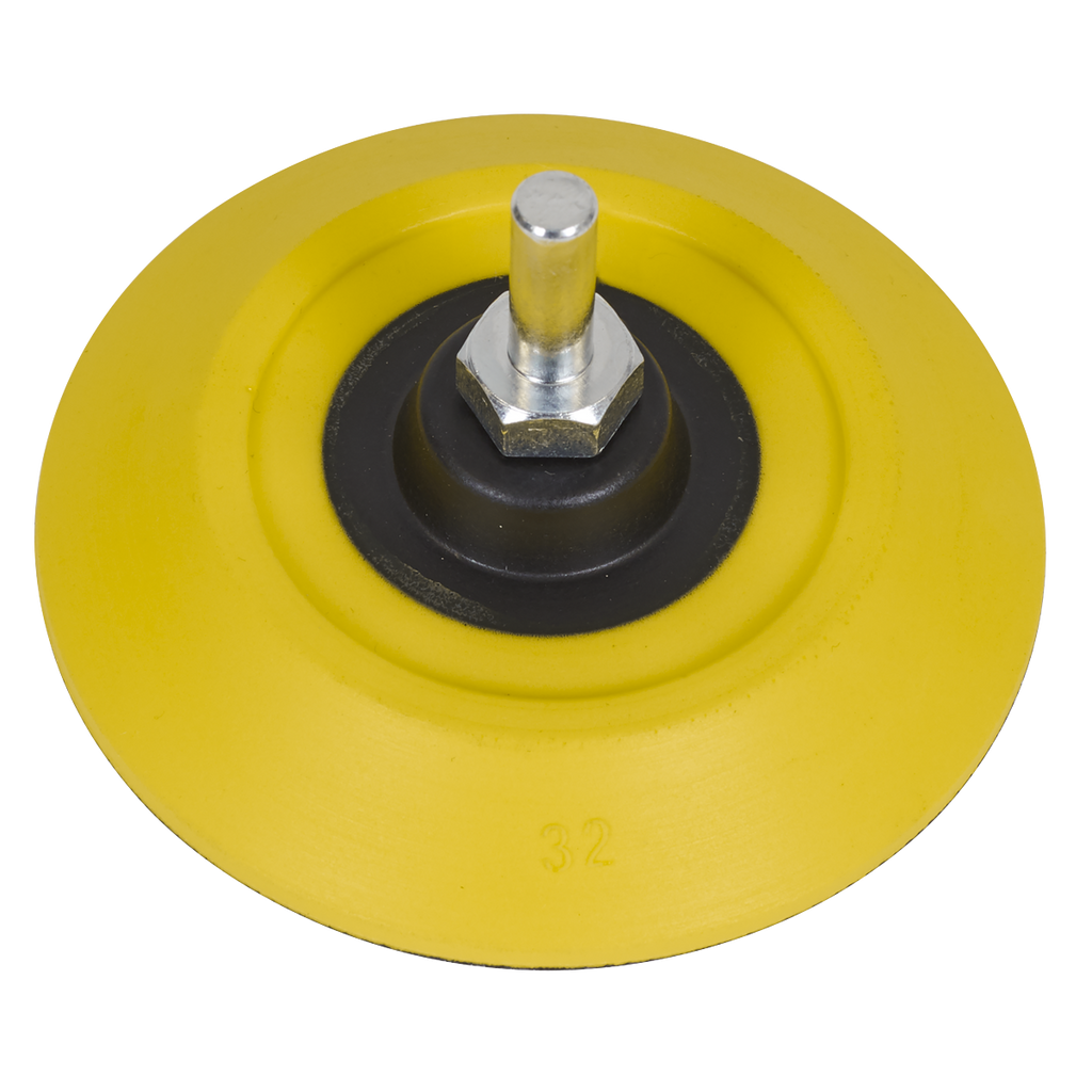 75mm Hook-and-Loop Backing Pad on 6mm Shaft PTC75HLM