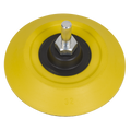 75mm Hook-and-Loop Backing Pad on 6mm Shaft PTC75HLM