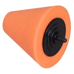Buffing & Polishing Foam Cone - Orange/Firm PTCCHC85O