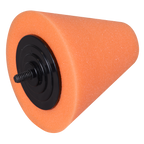 Buffing & Polishing Foam Cone - Orange/Firm PTCCHC85O