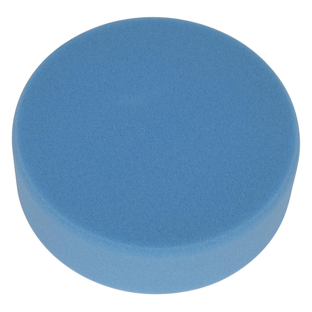 Hook-and-Loop Buffing & Polishing Foam Head 150 x 50mm - Blue/Medium PTCCHV150B