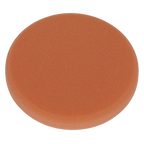 Hook-and-Loop Buffing & Polishing Foam Head 150 x 25mm - Orange/Firm PTCCHV150O