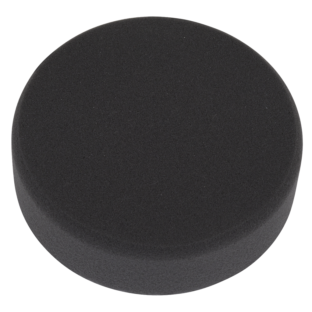 Hook-and-Loop Buffing & Polishing Foam Head 150 x 50mm - Black/Soft PTCCHV150P