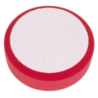Hook-and-Loop Buffing & Polishing Foam Head 150 x 50mm - Red/Ultra-Soft PTCCHV150R