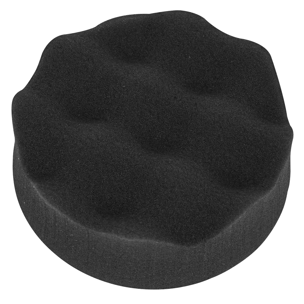 Hook-and-Loop Buffing & Polishing Foam Head 80 x 25mm - Black/Soft PTCCHV79P