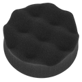 Hook-and-Loop Buffing & Polishing Foam Head 80 x 25mm - Black/Soft PTCCHV79P