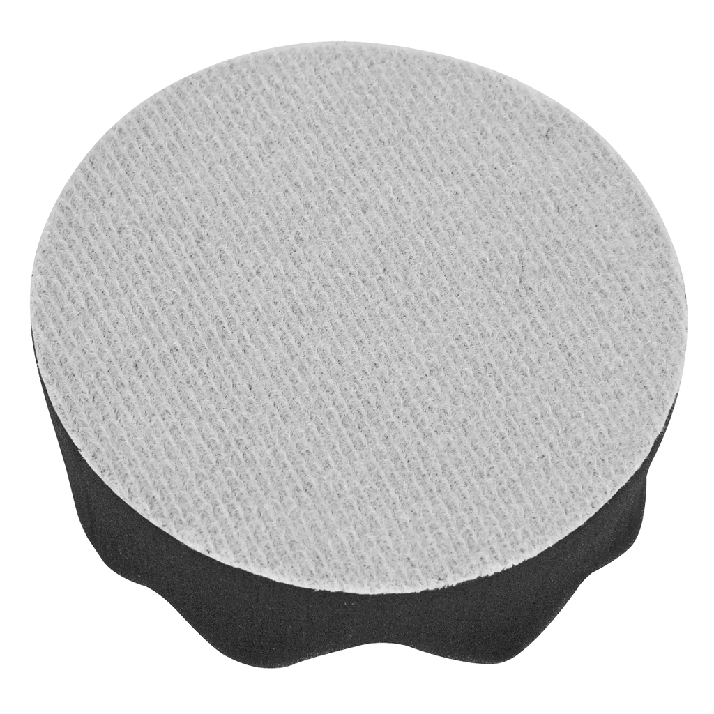 Hook-and-Loop Buffing & Polishing Foam Head 80 x 25mm - Black/Soft PTCCHV79P