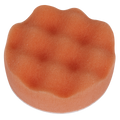 Hook-and-Loop Buffing & Polishing Foam Head 80 x 25mm - Orange/Firm PTCCHW80O