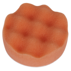 Hook-and-Loop Buffing & Polishing Foam Head 80 x 25mm - Orange/Firm PTCCHW80O