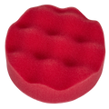 Hook-and-Loop Buffing & Polishing Foam Head 80 x 25mm - Red/Ultra-Soft PTCCHW80R