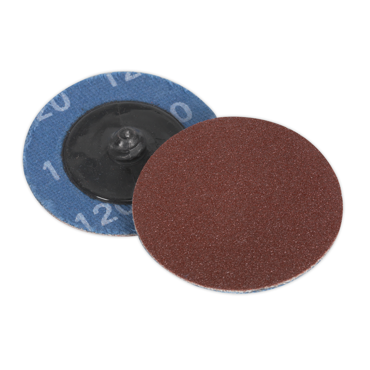 50mm Quick Change Sanding Disc 120Grit - Pack of 10 PTCQC50120