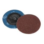 50mm Quick Change Sanding Disc 60Grit - Pack of 10 PTCQC5060