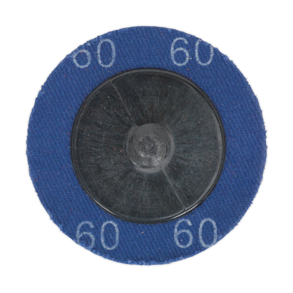 50mm Quick Change Sanding Disc 60Grit - Pack of 10 PTCQC5060