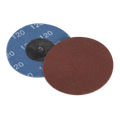 75mm Quick Change Sanding Disc 120Grit - Pack of 10 PTCQC75120