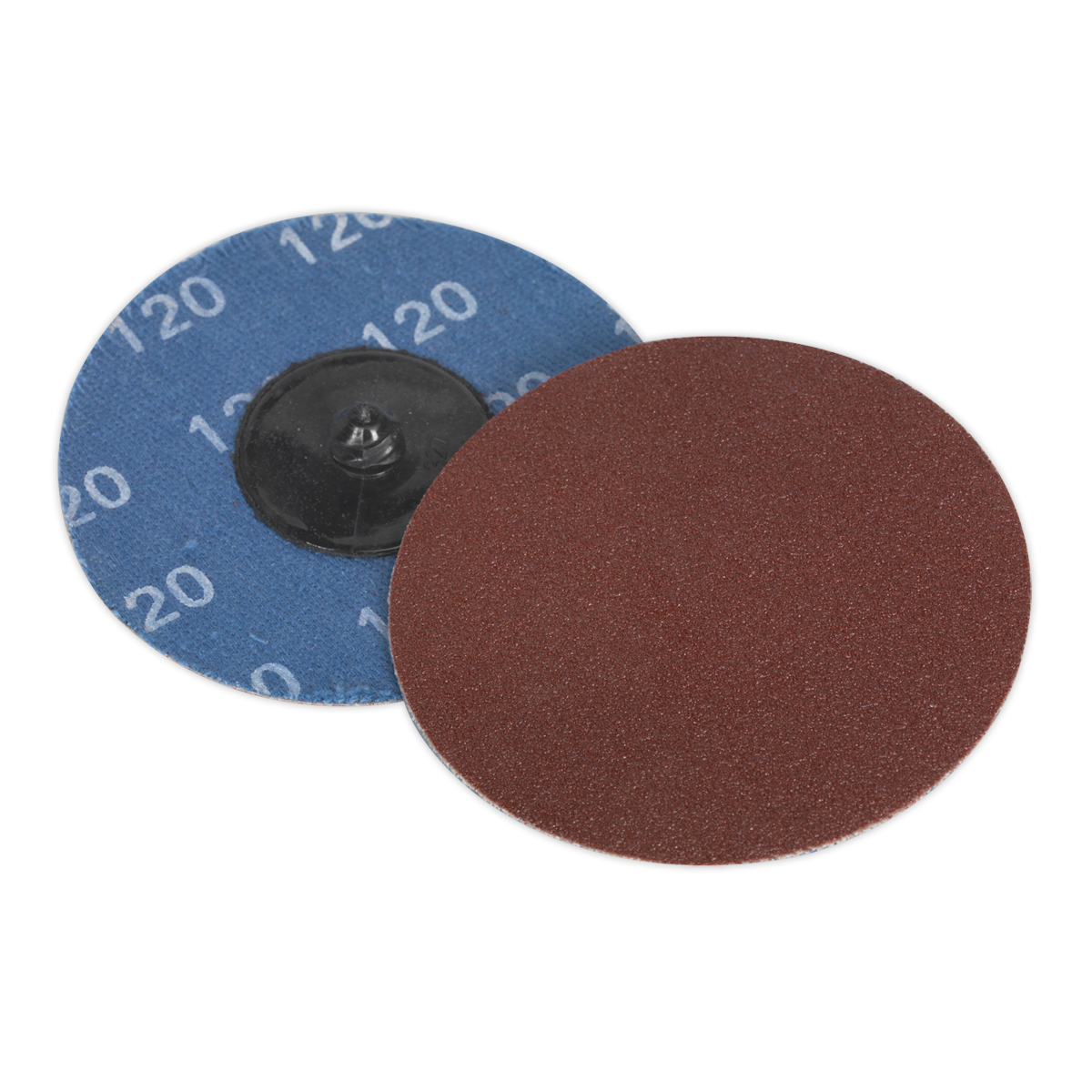 75mm Quick Change Sanding Disc 120Grit - Pack of 10 PTCQC75120
