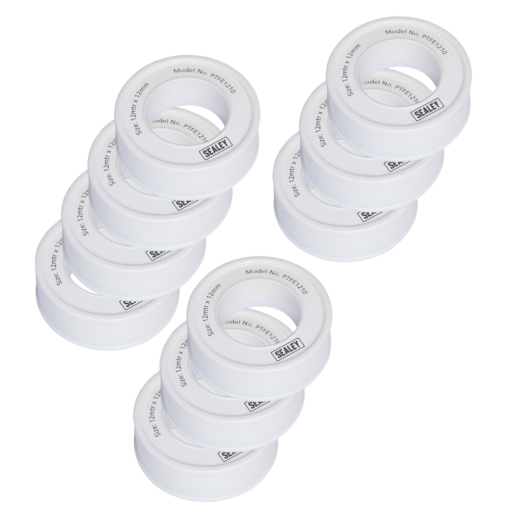 PTFE Thread Sealing Tape 12mm x 12m PTFE1210