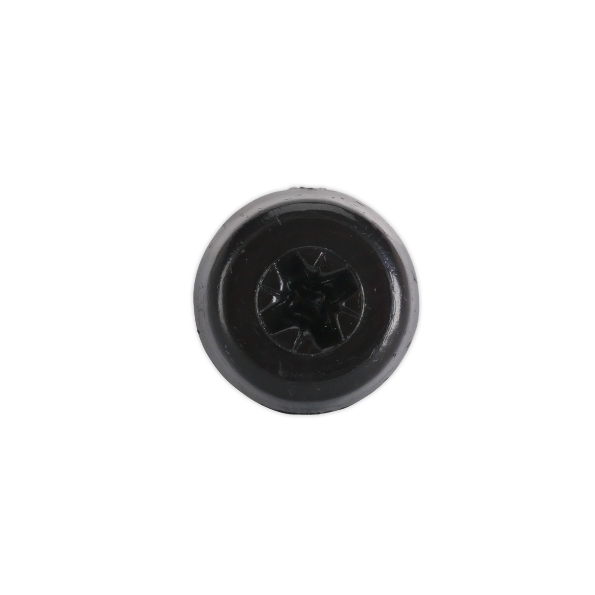 Numberplate Screw with Plastic Enclosed Head 4.8 x 18mm, Black - Pack of 50 PTNP3