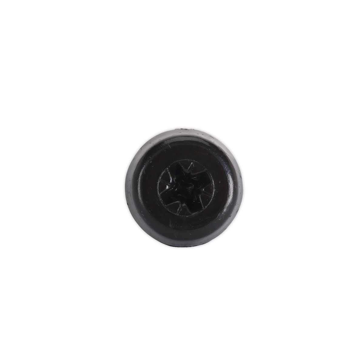 Numberplate Screw with Plastic Enclosed Head 4.8 x 24mm, Black - Pack of 50 PTNP7