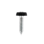 Numberplate Screw with Plastic Enclosed Head 4.8 x 24mm, Black - Pack of 50 PTNP7