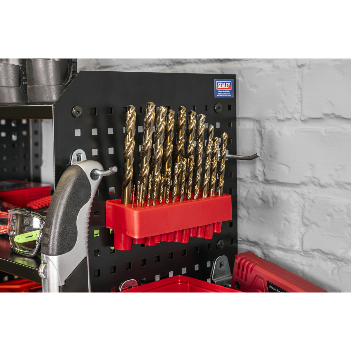 Power Tool Storage Rack with Shelves PTSR4