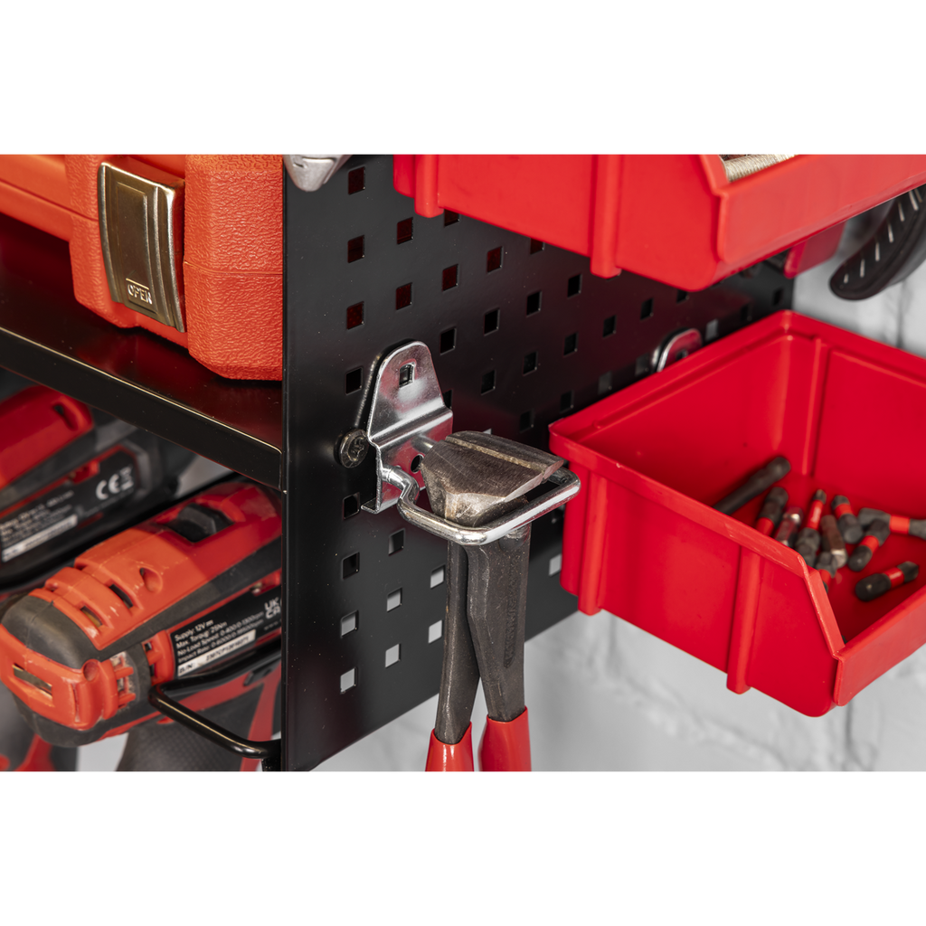 Power Tool Storage Rack with Shelves PTSR4