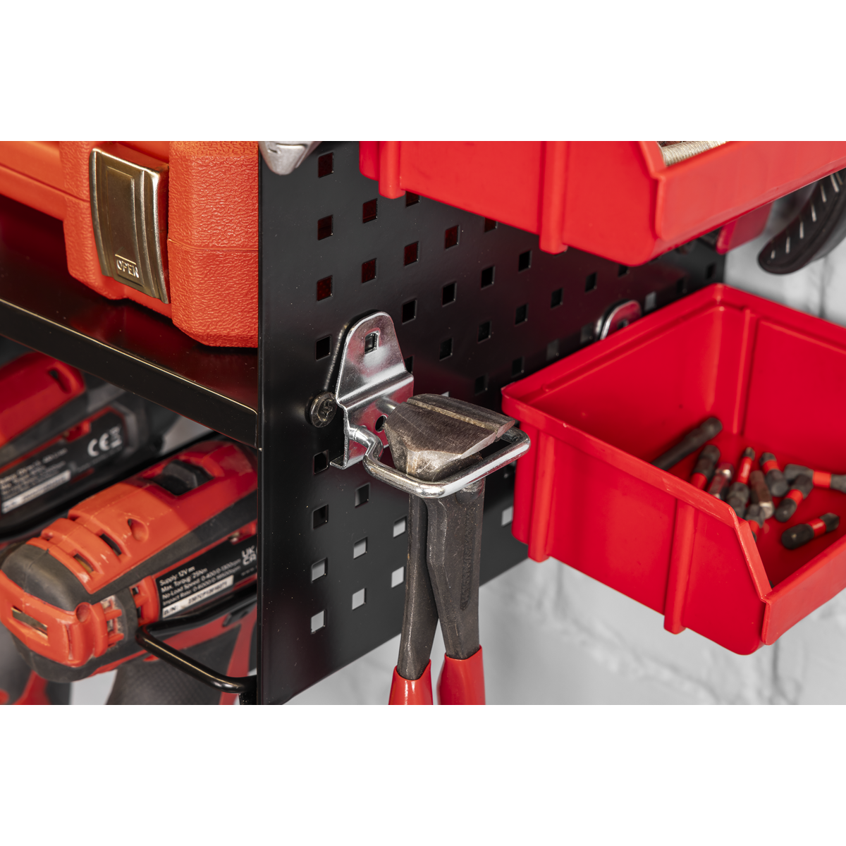 Power Tool Storage Rack with Shelves PTSR4