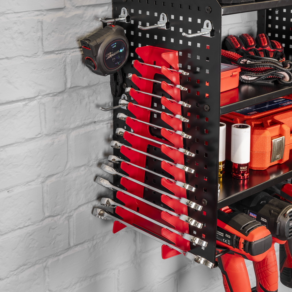 Power Tool Storage Rack with Shelves PTSR4